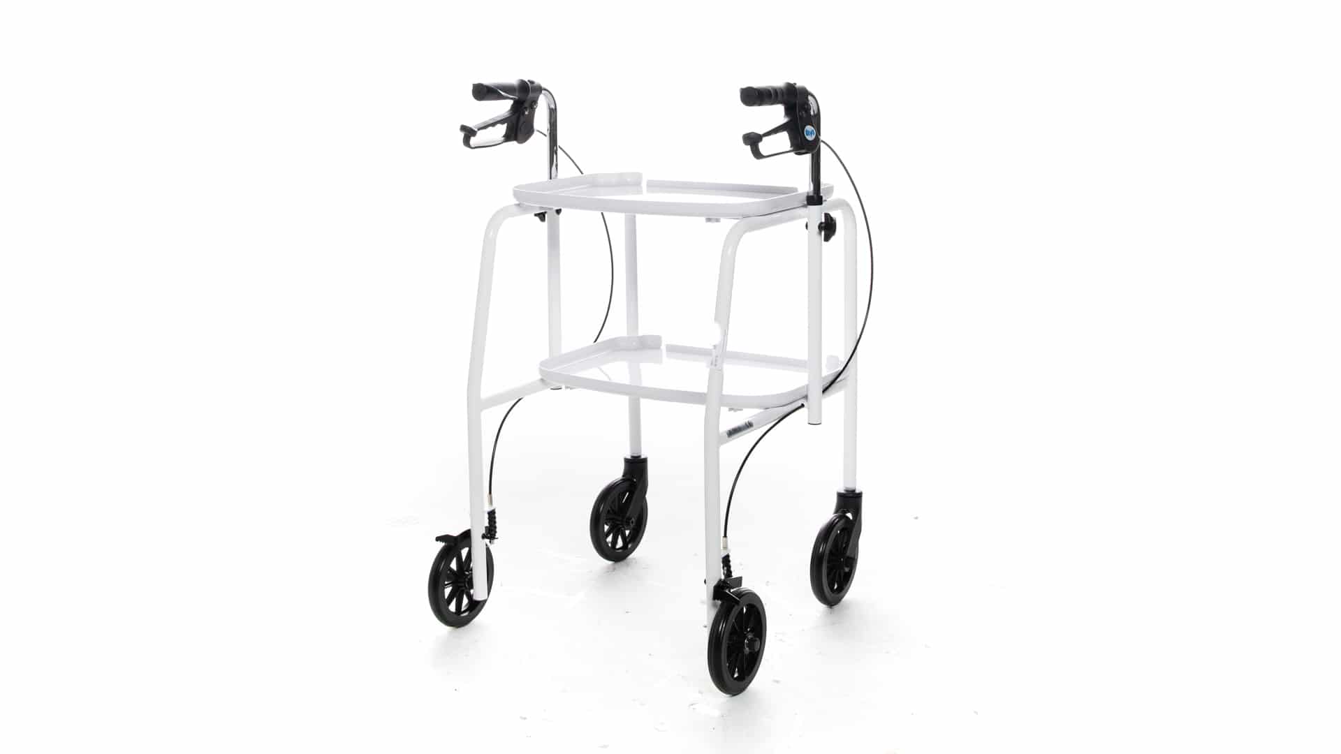 Days Tray Mobile Walker with Handbrakes 8 Days Tray Mobile Walker with Handbrakes 1