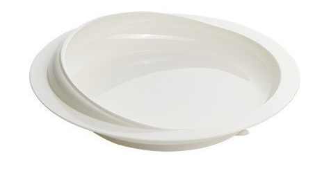 Medici Scoop Plate with Suction Cup 1 Medici Scoop Plate with Suction Cup