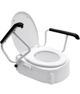 Hero Medical Raiser Toilet Seat with Swing Back Arms
