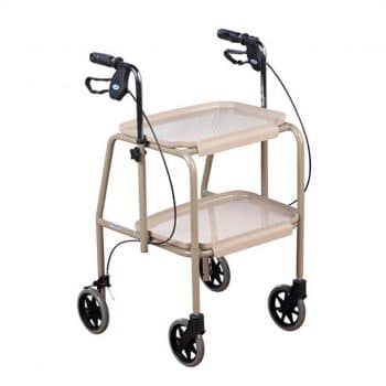 Days Tray Mobile Walker with Handbrakes