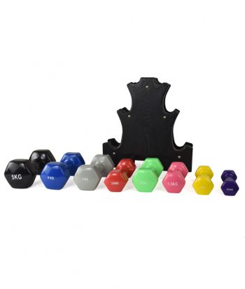 Dumbbells and Rack