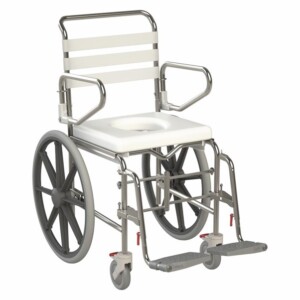 KCare Self-Propelled Folding Shower Commode