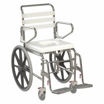 KCare Self-Propelled Folding Shower Commode