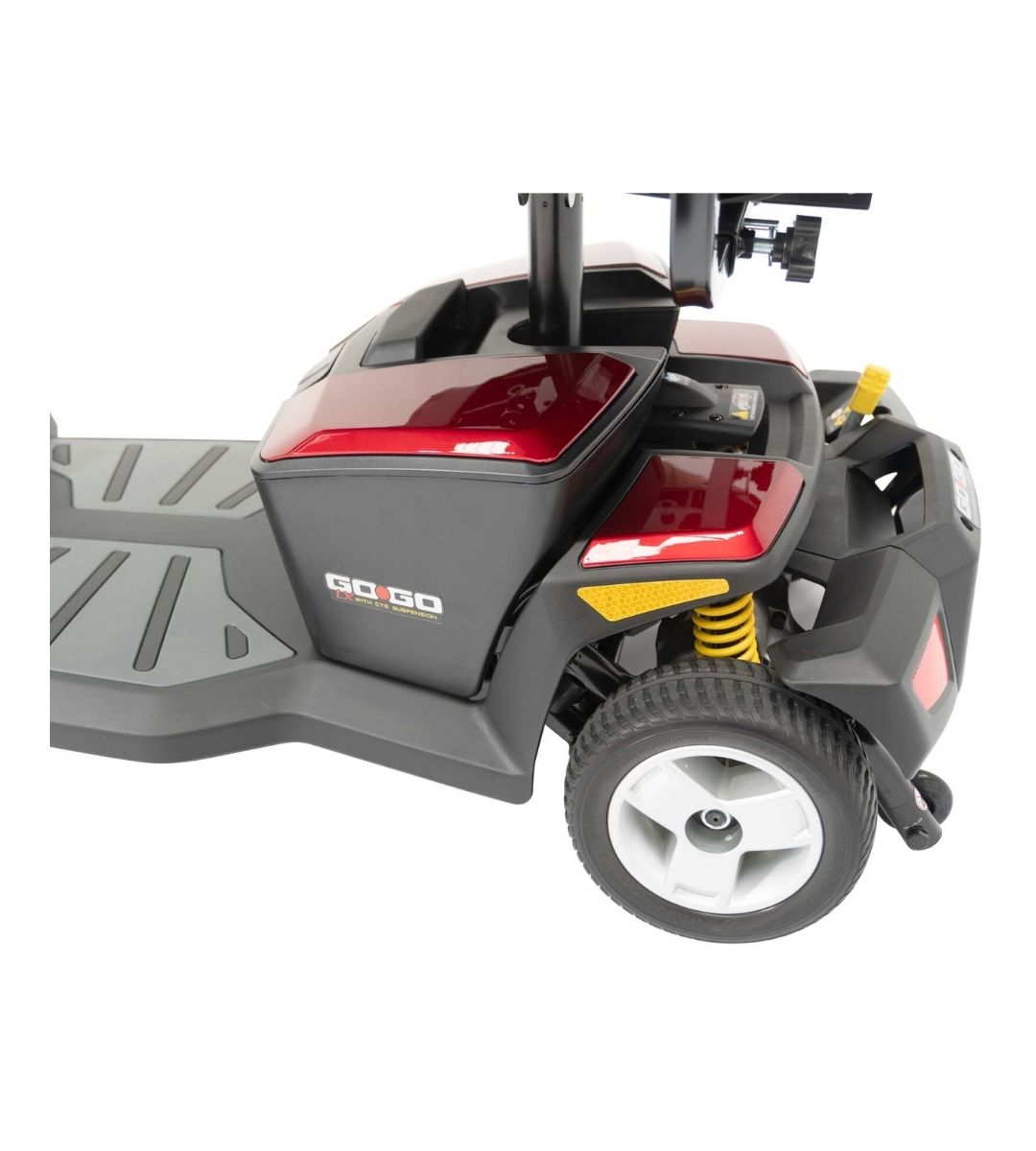 S2864 - Pride GoGo LX Mobility Scooter (5) Pride Mobility Go Go LX With CTS Suspension Mobility Scooter - Image 5