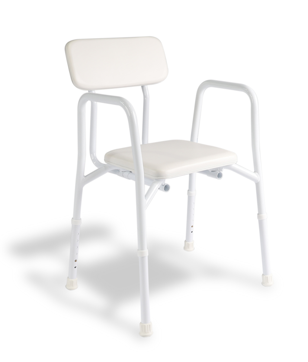 Hero Medical Padded Seat & Padded Back Shower Stool Hero Medical Padded Seat & Padded Back Shower Stool