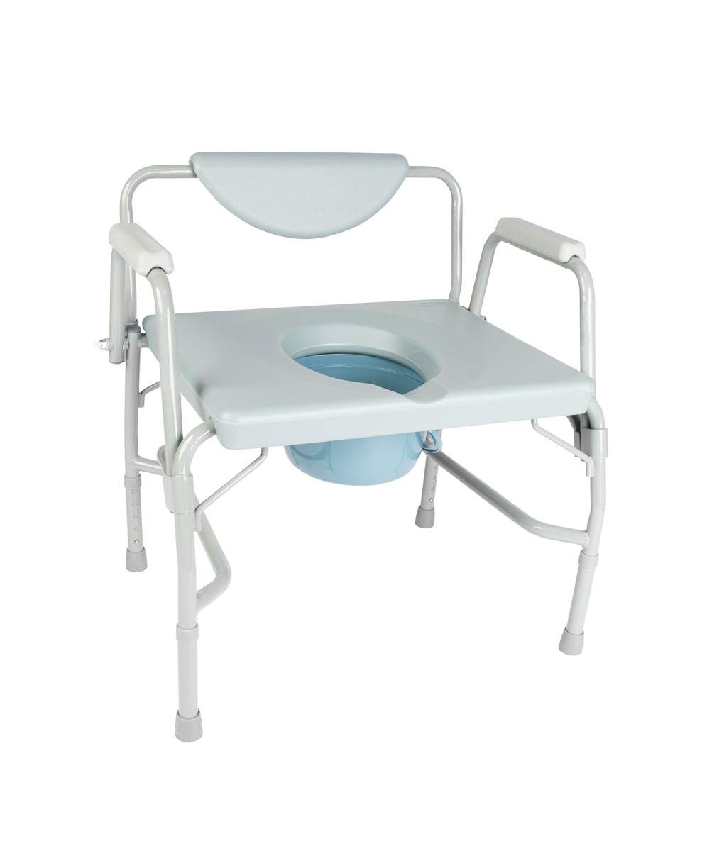S9826_img01 new Hero Medical Bariatric 3-in-1 Commode with Drop Arms