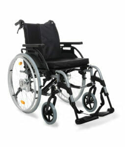 Sunrise Medical Breezy Basix Fixed Back Wheelchair with Drum Brakes
