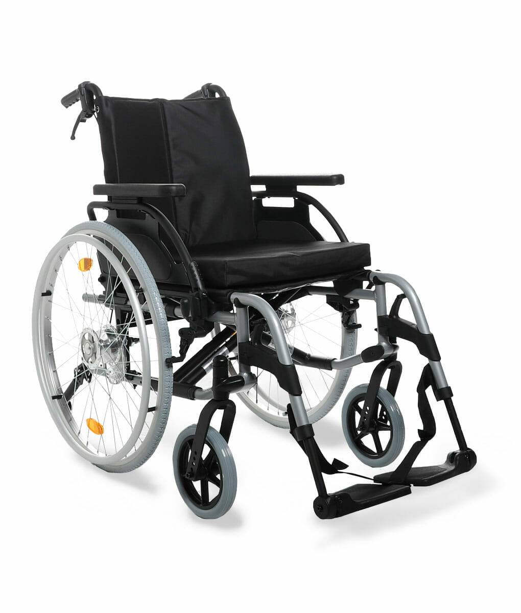 S9959_img01 Sunrise Medical Breezy Basix Fixed Back Wheelchair with Drum Brakes