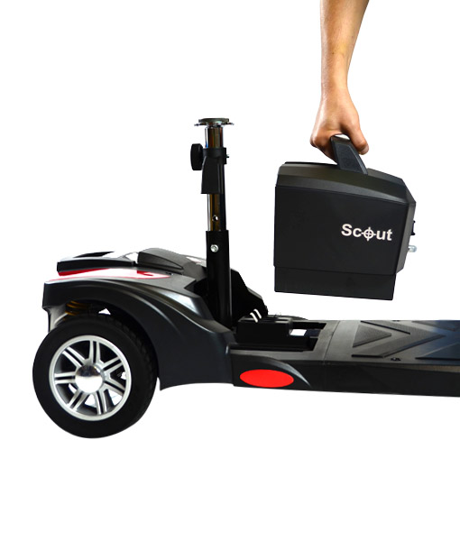 Drive Medical Scout Sport Quattro Mobility Scooter 8 Drive Medical Scout Sport Quattro Mobility Scooter - Image 8