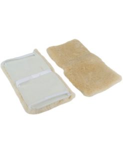 Care Quip Sheepskin Wheelchair Armrest Covers