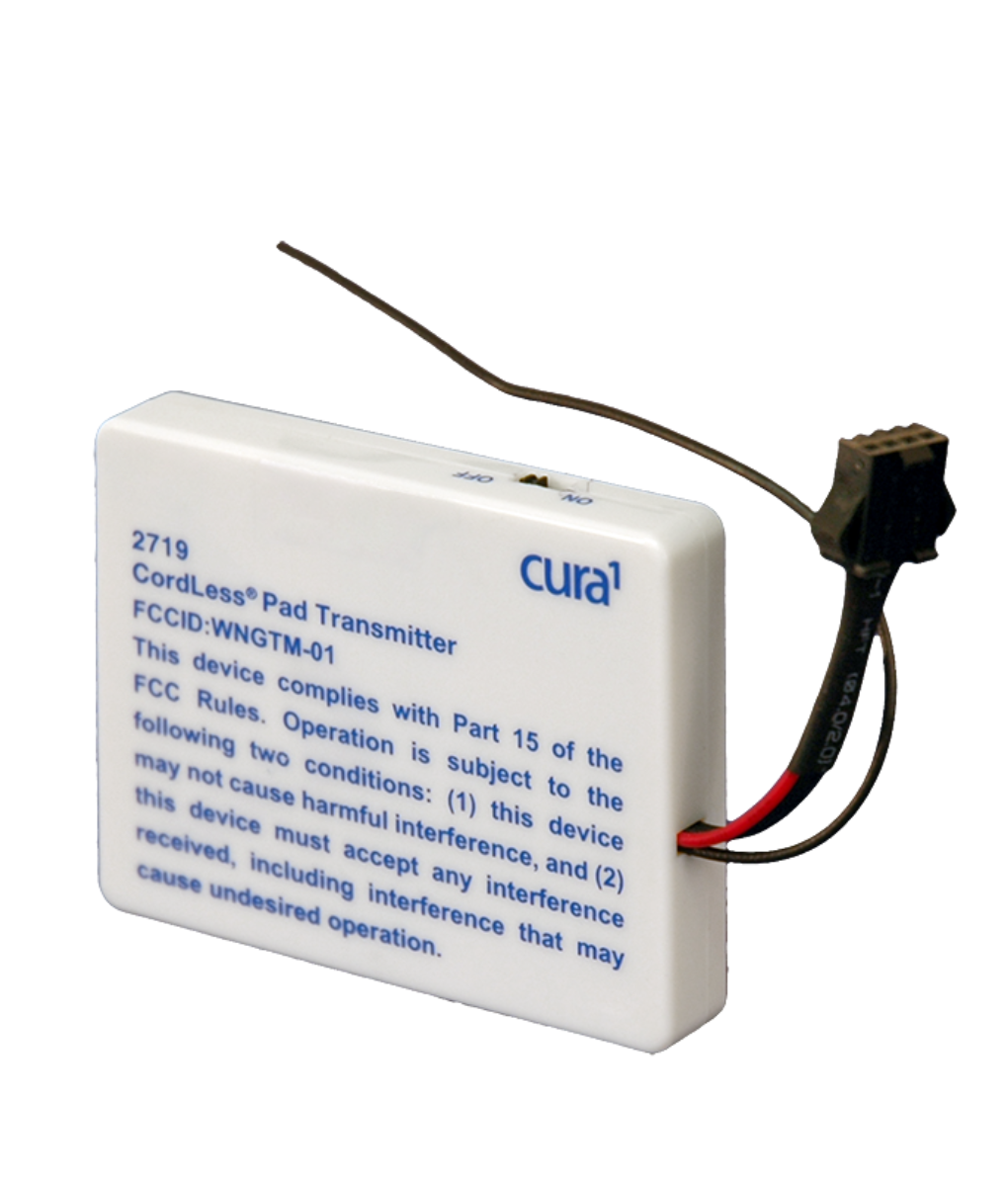 Cura1 Cordless Pad Transmitter 1 Cura1 Cordless Pad Transmitter