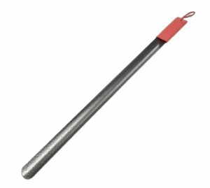 Dressing Steel Shoehorn with Rubber Grip