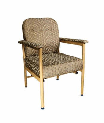 KCare Murray Bridge Dot Coffee Low Back Day Chair