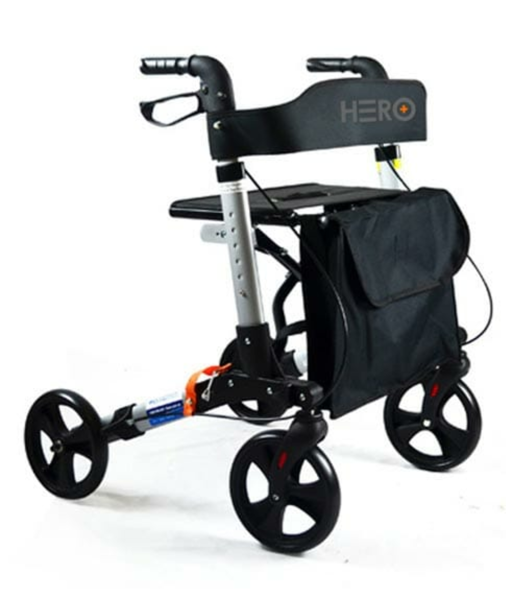 Hero Medical Travel Lite Portable Seat Walker 2 Hero Medical Travel Lite Portable Seat Walker - Image 2