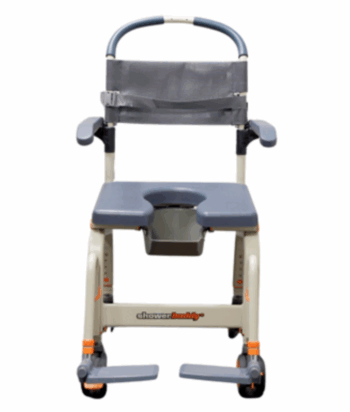Showerbuddy Roll In Buddy Lite Transit Shower Commode image 1