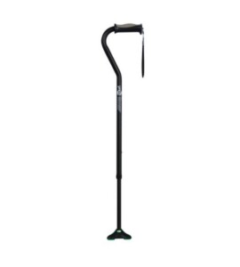 Hugo Offset Cane w/Quad Pod Tip Quad Cane
