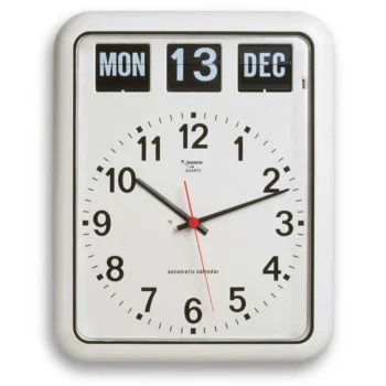 Jadco Analogue Calendar Wall Clock