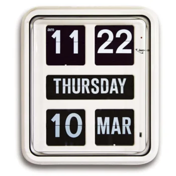 Jadco Day of the Week Calendar Wall Clock