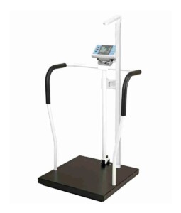 Patient Weigh Scale with Handrail, Height Rod & BMI SWL 300 kg
