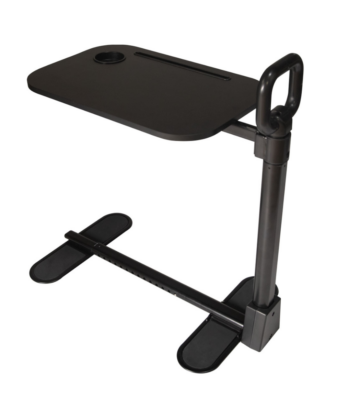 Royale Medical Over Chair Table with Swivel Tabletop and Height Adjustable Support Handle